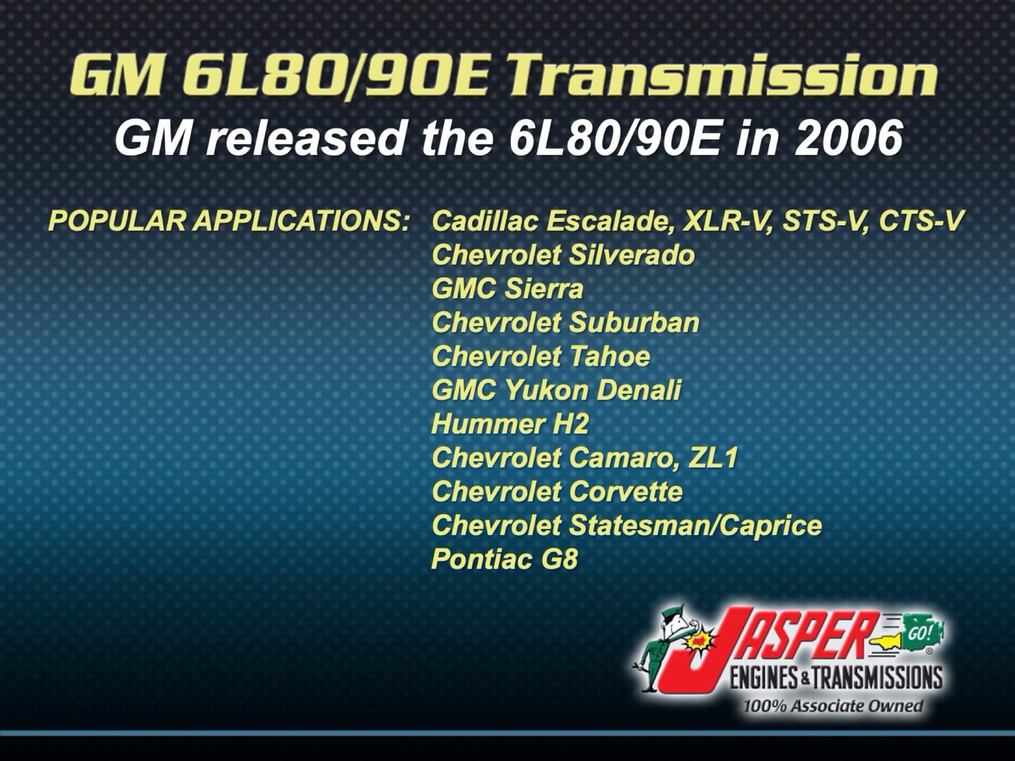 GM 6L80/90E Transmissions