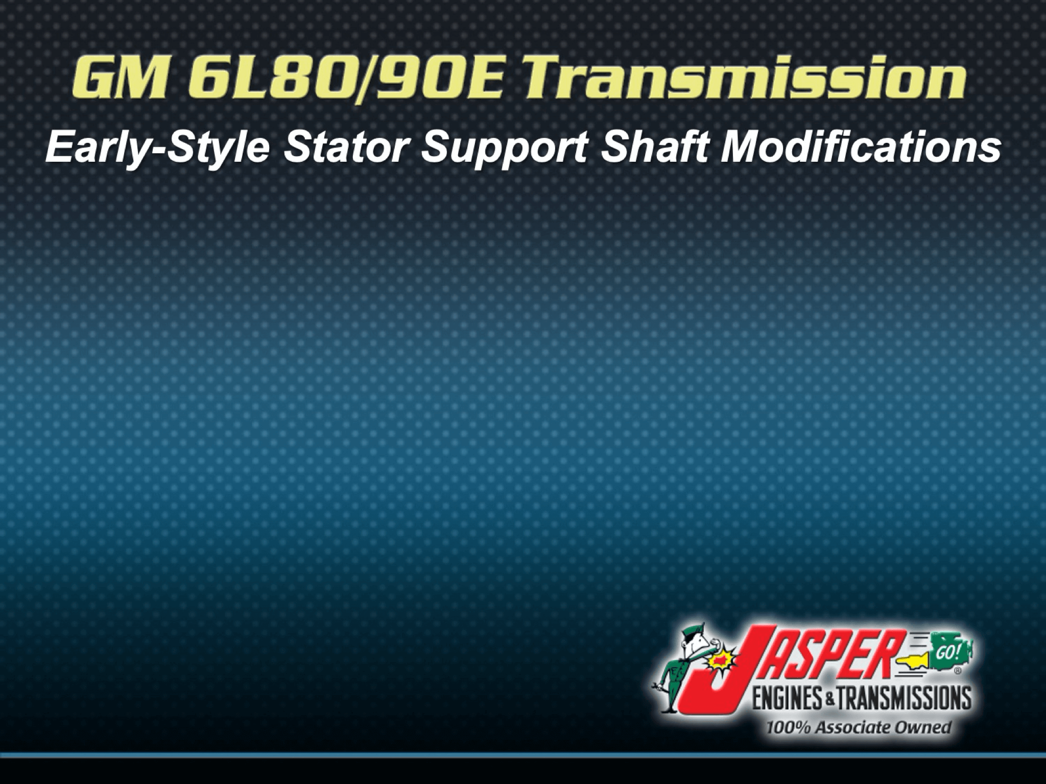 GM 6L80/90E Transmissions