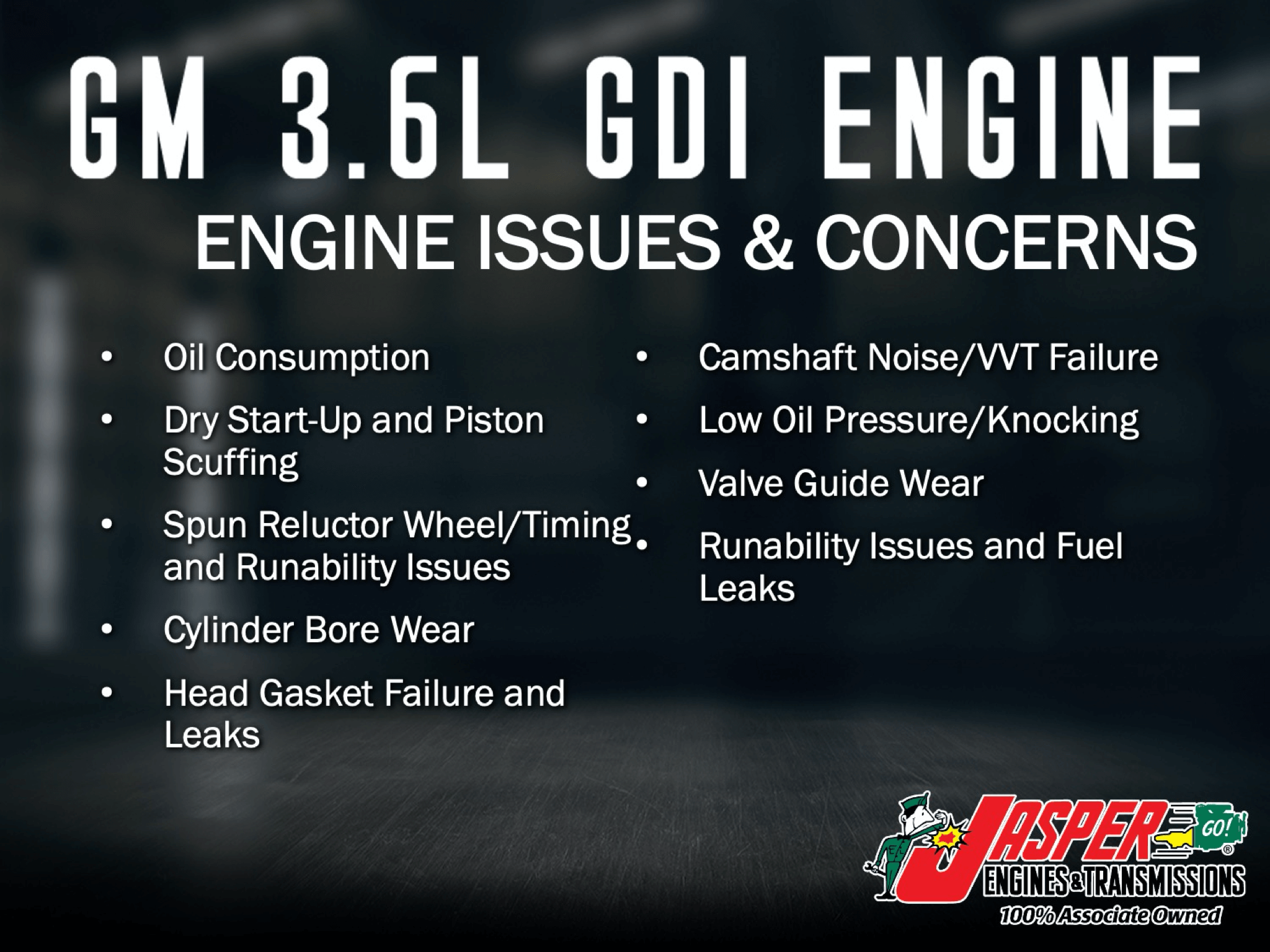 GM 3.6L GDI Engines