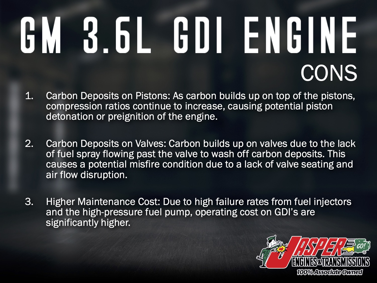 GM 3.6L GDI Engines